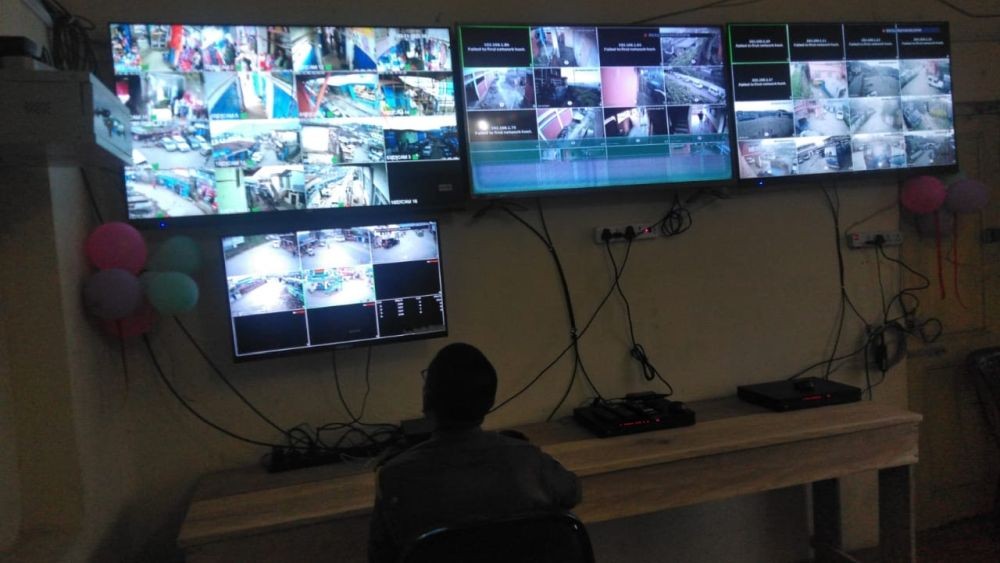 Phase 2 of the “San-Nyek” CCTV project was officially unveiled at the Tuensang Police Station on November 3. (Photo Courtesy: Tuensang Police)
